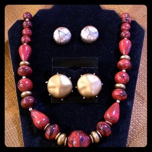 Paprika colored 3 PC set